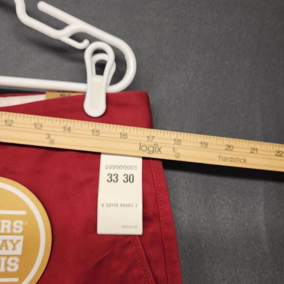 Minnesota Golden Gophers Pants Mens 33x30 NCAA College Khakis Dockers SKI-U-MAH - Picture 6 of 10